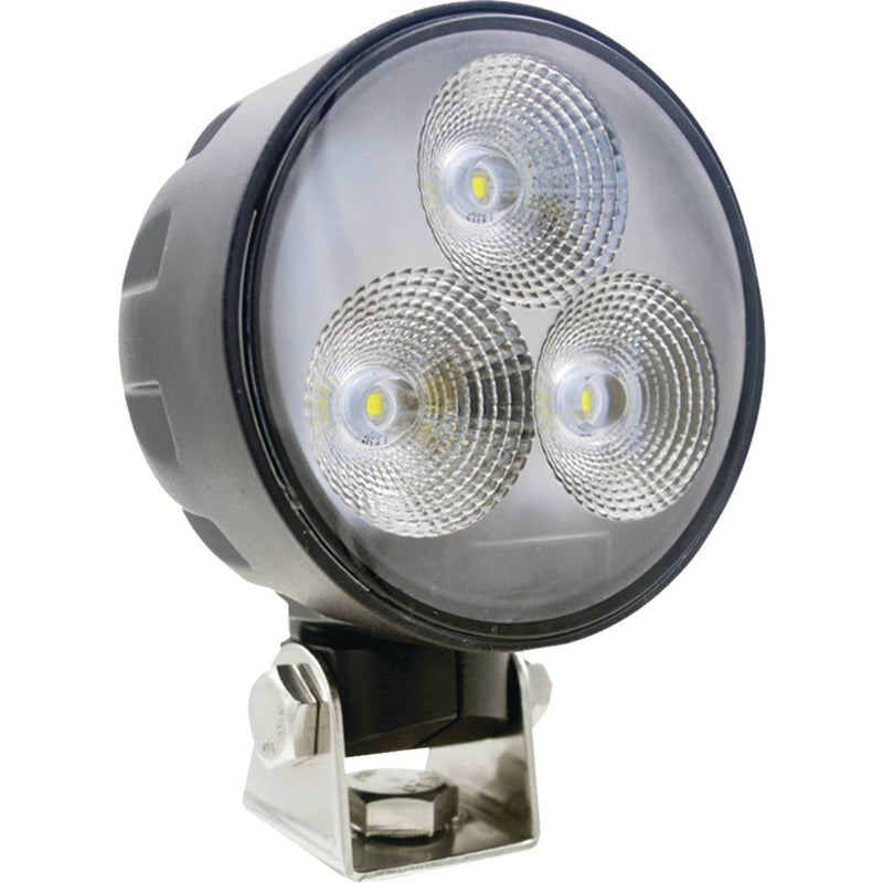 Load image into Gallery viewer, 12V Round Tiger Lights LED Headlight 2.5 Amps, 30 Watts, Flood Offroad Light; TL8090
