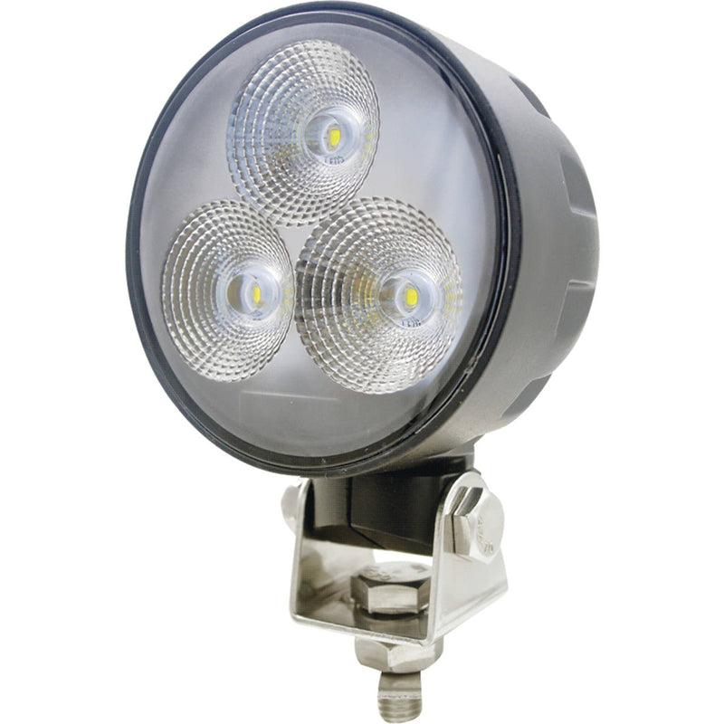 Load image into Gallery viewer, 12V Round Tiger Lights LED Headlight 2.5 Amps, 30 Watts, Flood Offroad Light; TL8090
