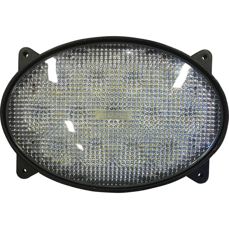 Load image into Gallery viewer, 12V Tiger Lights LED Oval Combine Roof Light 5.4 Amps, Flood Off-Road Light; TL8420
