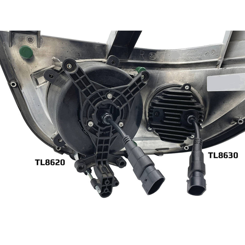 Load image into Gallery viewer, 12V Tiger Lights LED Round Headlight 3.33 Amps, 30 Watts, Flood Off-Road Light; TL8620
