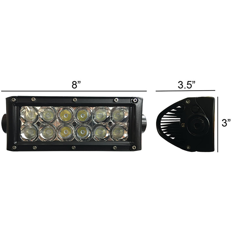 Load image into Gallery viewer, TLB400C 8" Double Row LED Light Bar
