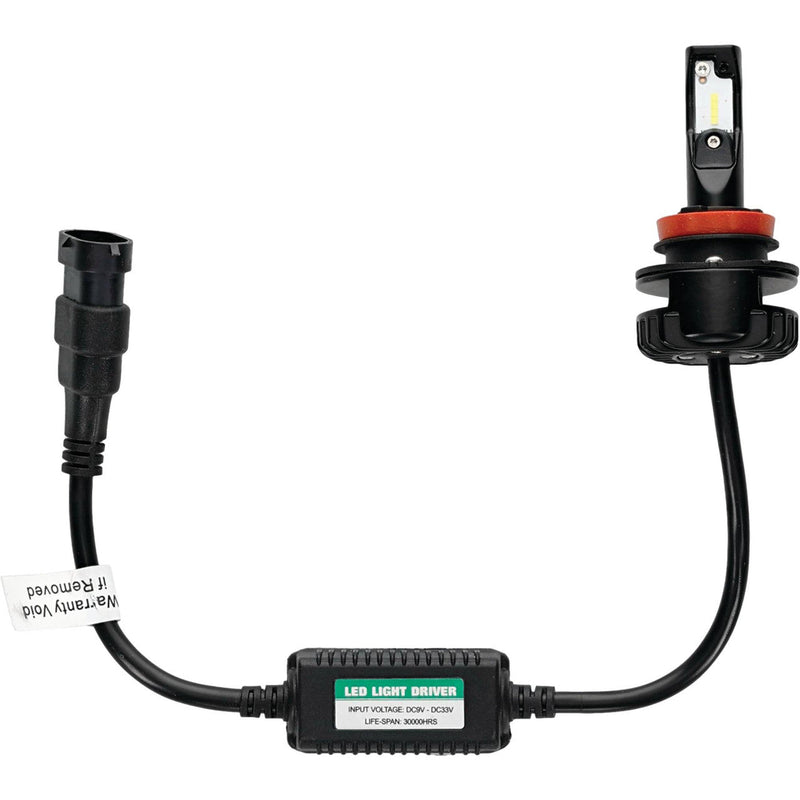 Load image into Gallery viewer, 12V Tiger Lights LED Headlight Conversion Kit 1.2 Amps, 16W Off-Road Light; TLHL-H11
