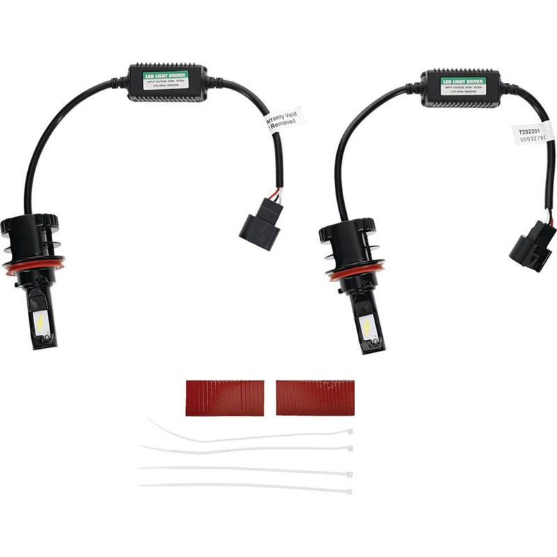 Load image into Gallery viewer, 12V Tiger Lights LED Headlight Conversion Kit 1.2 Amps, 16W Off-Road Light; TLHL-H13
