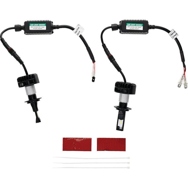 Load image into Gallery viewer, 12V Tiger Lights LED Headlight Conversion Kit 1.2 Amps, 16W Off-Road Light; TLHL-H7
