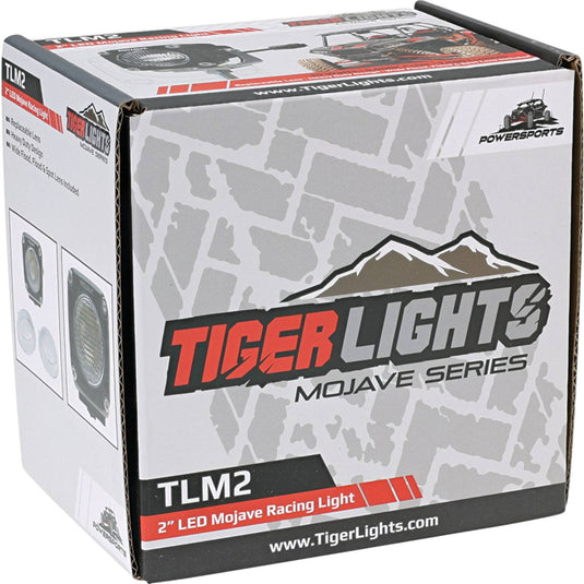 Tiger Lights LED 2" Mojave Series Light 1.800 Amps, 2 1/4" Depth, 12-24 Volt, 20 Watt; TLM2 image 8