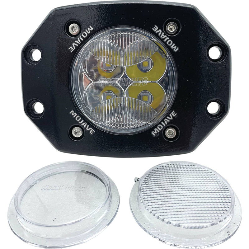 Load image into Gallery viewer, Tiger Lights LED 3&quot; Flush Mount Mojave Series Light 3.300 Amps, 12-24 Volt; TLM3-FM image 5
