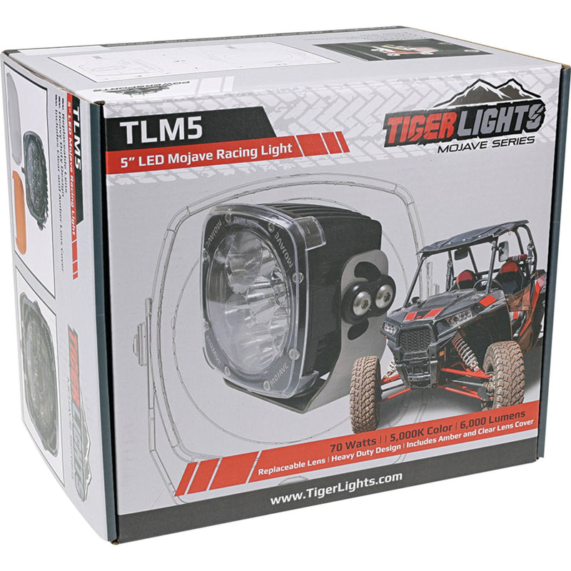 Load image into Gallery viewer, Tiger Lights LED 5&quot; Mojave Series Light 5.800 Amps, 6&quot; Height, 12-24 Volt, 6&quot; Width; TLM5 image 8
