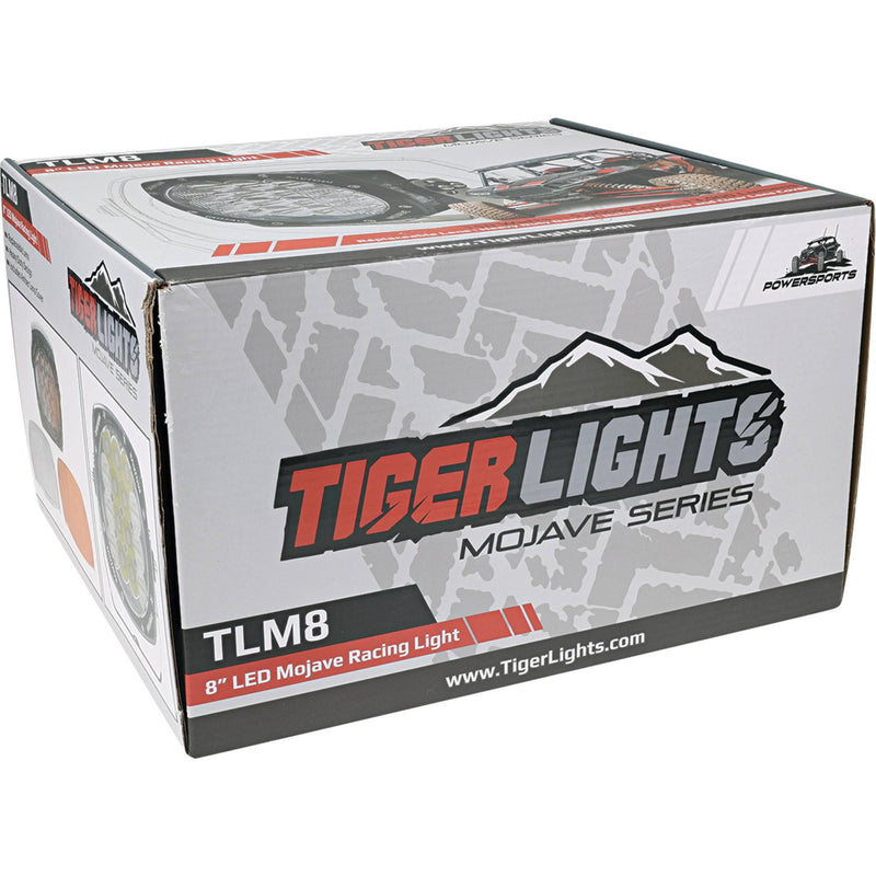 Load image into Gallery viewer, Tiger Lights LED 8&quot; Mojave Series Light Spot/Flood Light Pattern, 12-24 Volt, 150 Watt; TLM8 image 8
