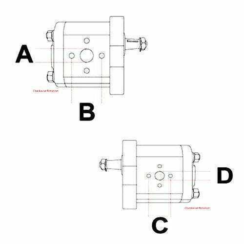 Hydraulic Pump for Case JX1075C Tractor
