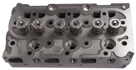 Complete Cylinder Head w/ Valves Gaskets & Glow Plugs Replaces Bobcat PN 6512767