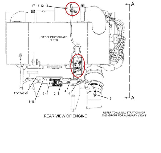 New Nox Emissions Sensor Compatible With Cat Articulated Dump Truck 725C