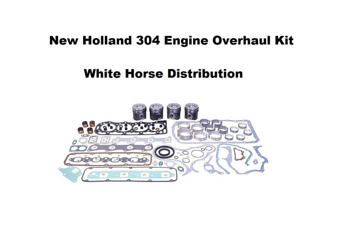 Engine Overhaul Kit STD fits New Holland LS190 Skid Loader with 304 Engine