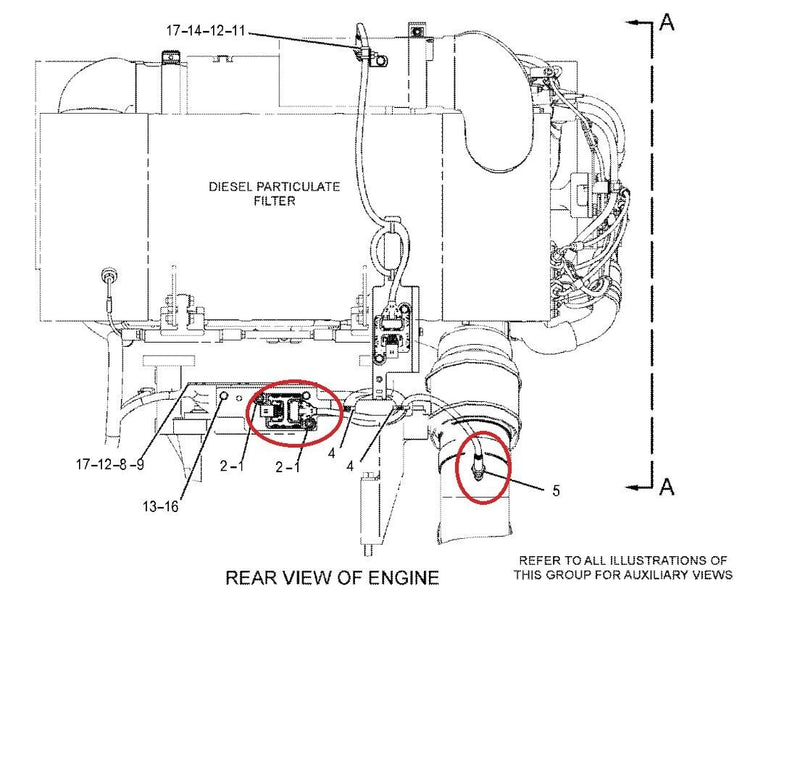 Load image into Gallery viewer, New Nox Emissions Sensor Compatible With Cat Excavator 535D
