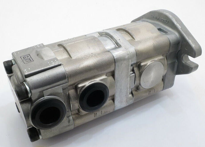 NEW Genuine Shimadzu TRIPLE HYDRAULIC GEAR PUMP A6.5 6.5 6.5R530