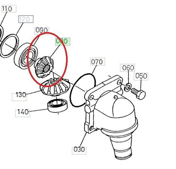 Load image into Gallery viewer, Steer Knuckle gear Fits Kubota L4200DT-C
