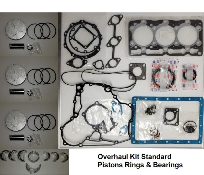 Engine Overhaul Kit Fits Kubota B7500