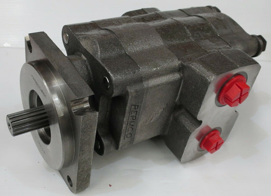 New Tandem Hydraulic Gear Pump Compatible With Case Loader Backhoe 580K