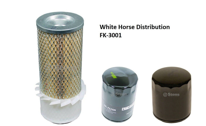 New Filter Kit for Kubota/Zennoh Tractor Models L3001, L3001DT