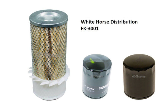 New Filter Kit for Kubota/Zennoh Tractor Models L3001, L3001DT